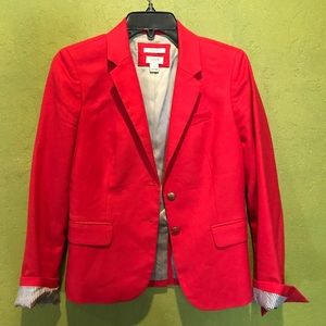 J. Crew red blazer size 4